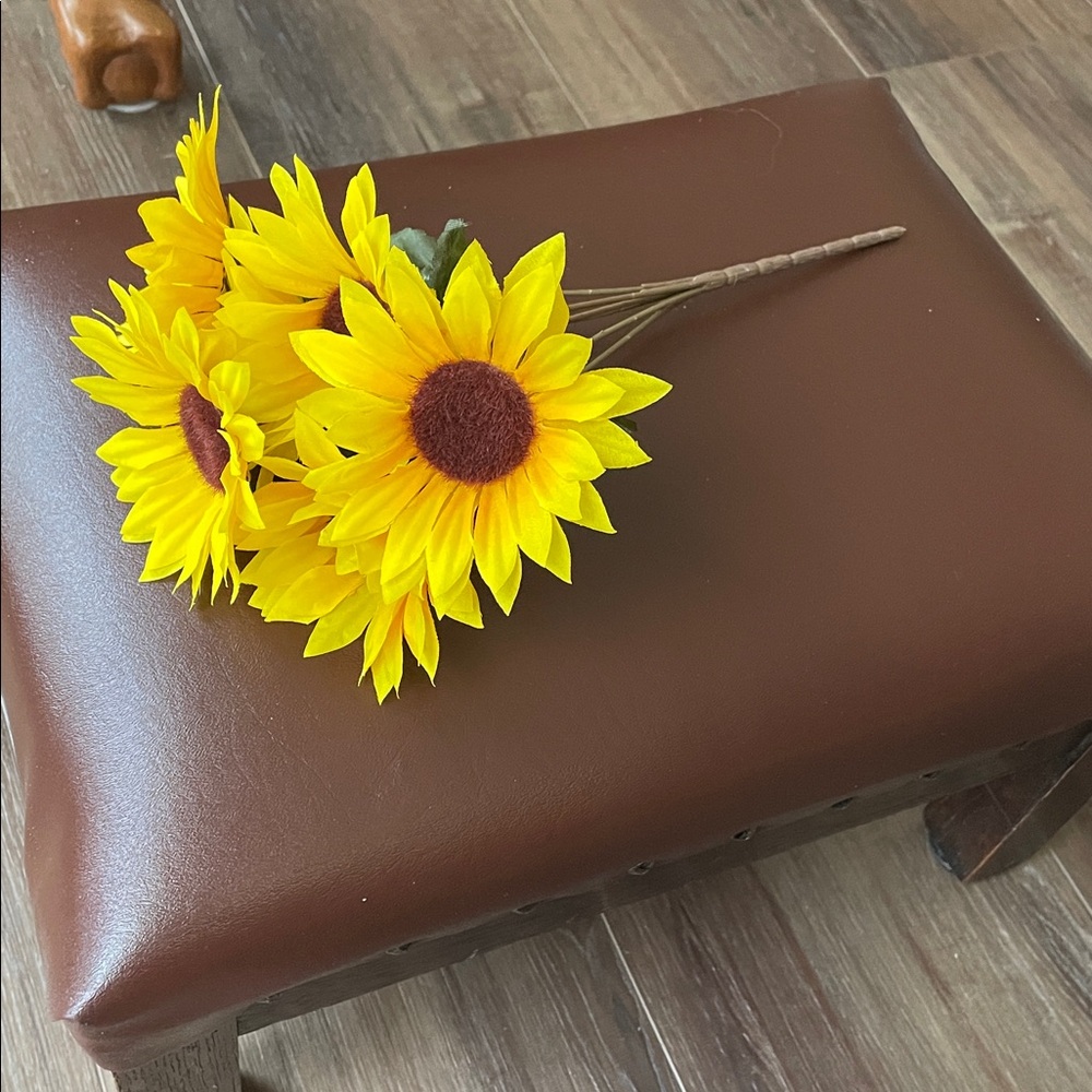 Faux Sunflower stem